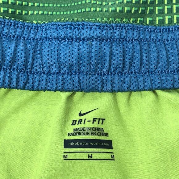 Nike Mens Dri-Fit Geo Print Basketball Shorts Sz Medium - Picture 5 of 11